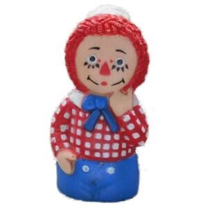 1972 Raggedy Andy Finger Puppet Vintage Knickerbocker Bobbs Merrill